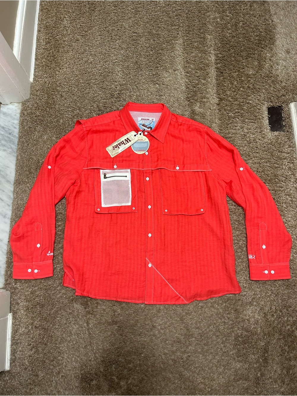 Tombolo Men's Boston Whaler Boat Shirt - Size XL